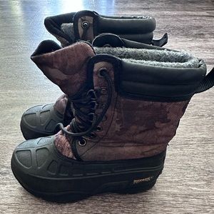 Boys Camo Ranger Boots Size 13Y